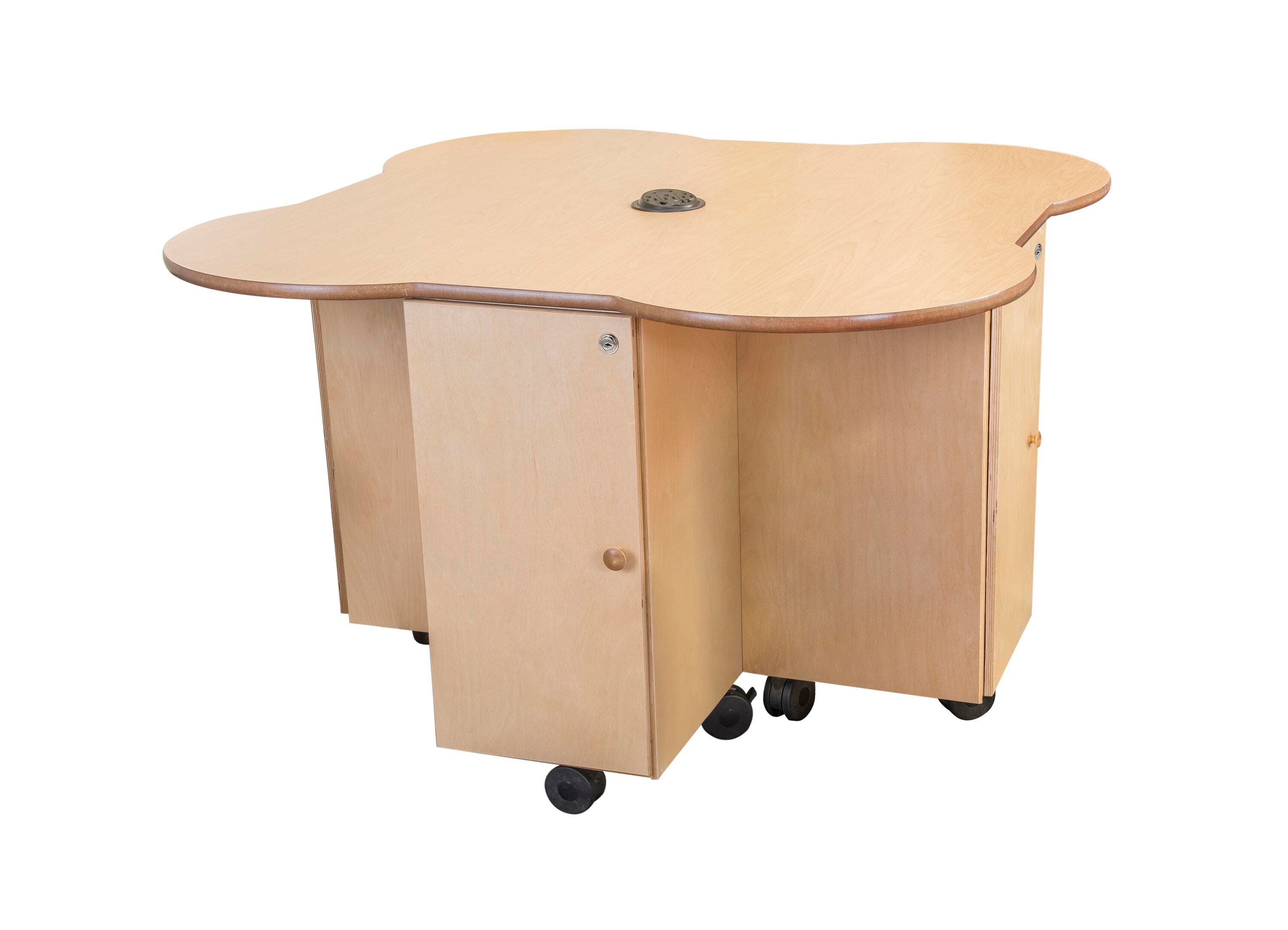 Classroom Select STEAM Table, Square, 47-3/4 x 47-3/4 x 30 Inches 1603222